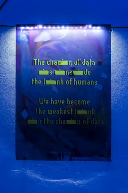 AI-generated poster / <andata>, PASAJ, 2021