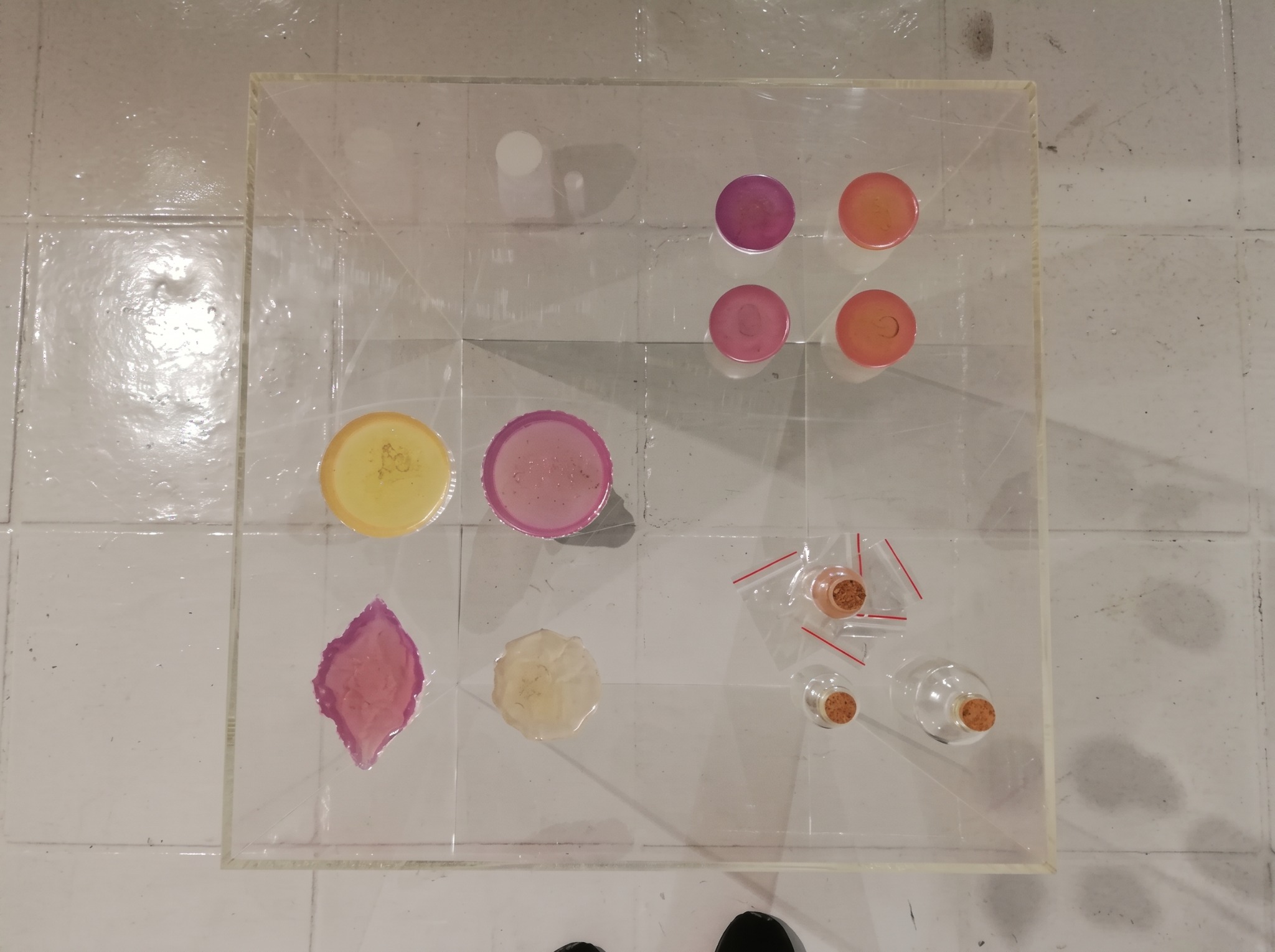 Material samples / POST, 1a space, Hong Kong, 2019
