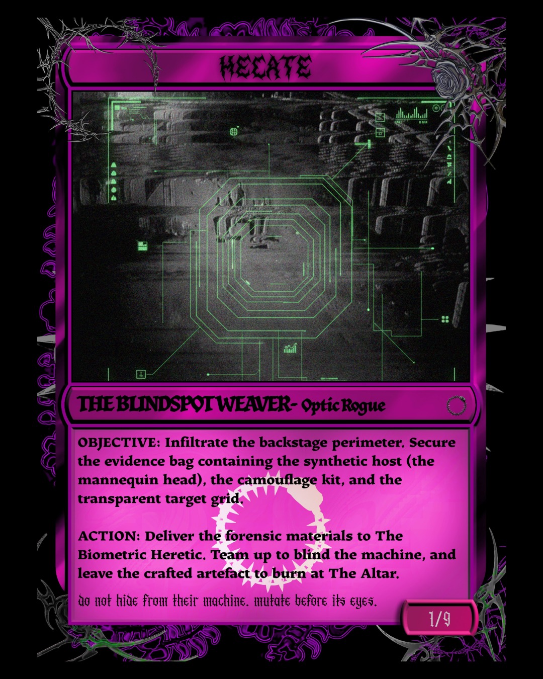 Hecate faction card / Vortex Protocol