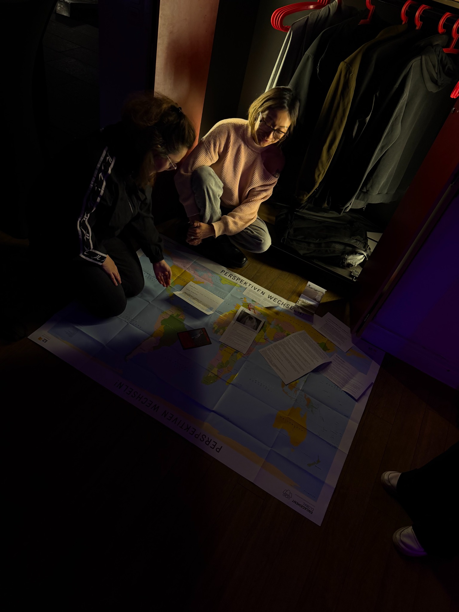 Collective investigation / Vortex Protocol, 2026 / Photo: Nazan Demir