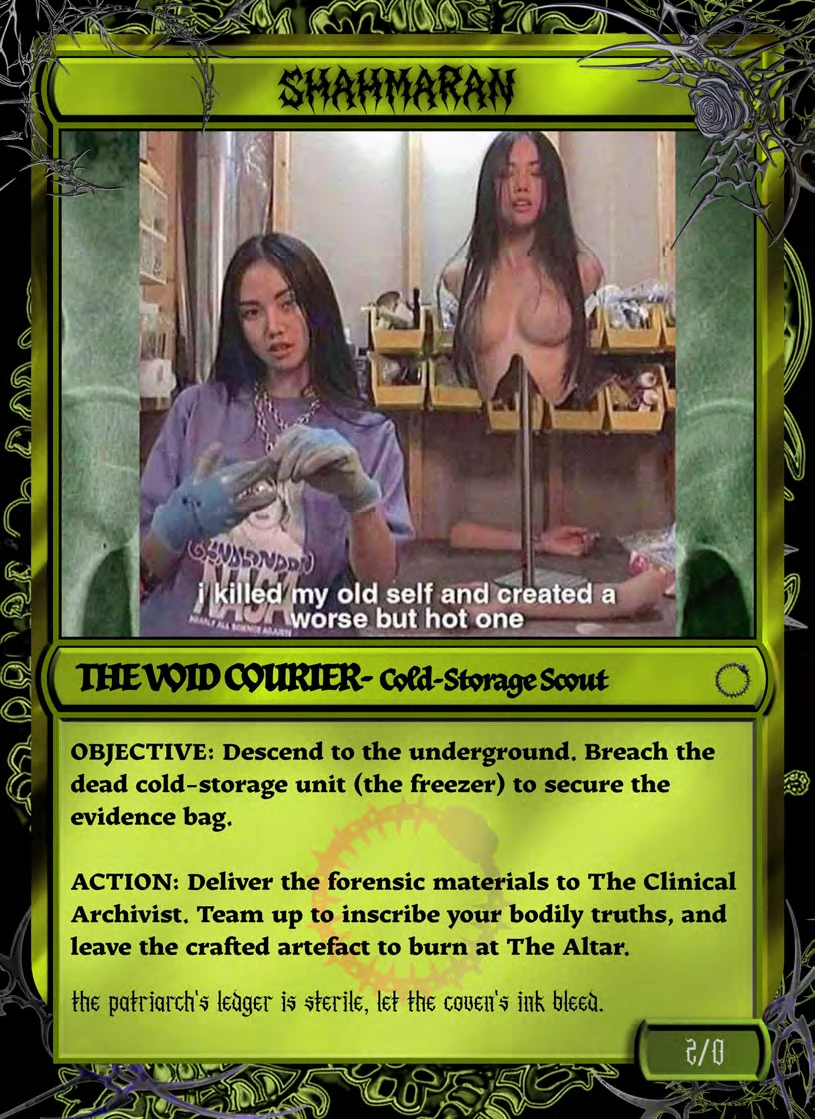 Shahmaran faction card / Vortex Protocol